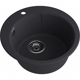 Мойка кухонная GranFest Urban 649 49 см черная