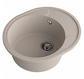 Мойка кухонная GranFest Urban 857L 57 см песочная