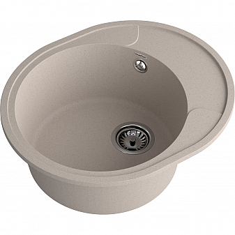 Мойка кухонная GranFest Urban 857L 57 см песочная