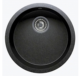 Мойка кухонная Tolero R-104 943537 44 см уголь