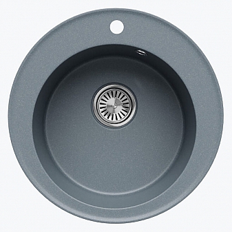 Мойка кухонная Tolero R-108 943575 51 см грей