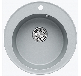 Мойка кухонная Tolero R-108 943582 51 см платина