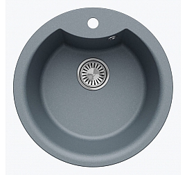 Мойка кухонная Tolero R-108E 943599 51 см грей