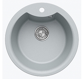 Мойка кухонная Tolero R-108E 943605 51 см платина