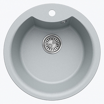 Мойка кухонная Tolero R-108E 943605 51 см платина