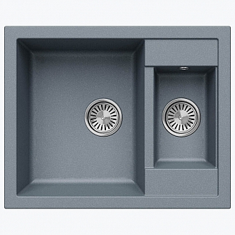 Мойка кухонная Tolero R-109 943612 62 см грей