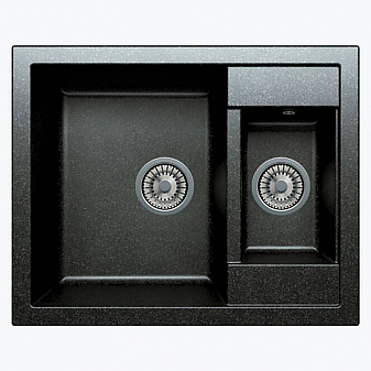 Мойка кухонная Tolero R-109 855885 62 см уголь