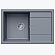 Мойка кухонная Tolero R-112 943650 76 см грей