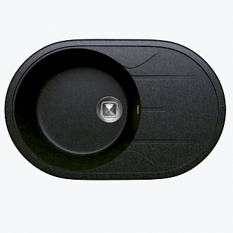 Мойка кухонная Tolero R-116 856097 78 см уголь