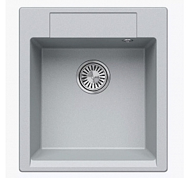 Мойка кухонная Tolero R-117 943728 46 см платина