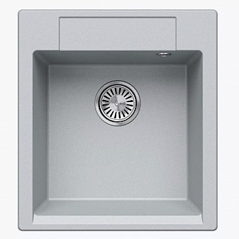 Мойка кухонная Tolero R-117 943728 46 см платина