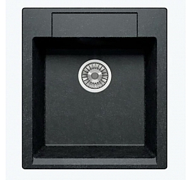 Мойка кухонная Tolero R-117 856127 46 см уголь