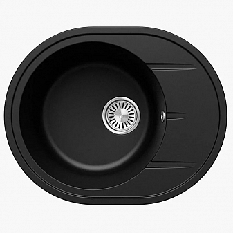 Мойка кухонная Tolero R-122 856004 58 см уголь