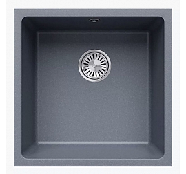 Мойка кухонная Tolero R-128 943773 46 см грей