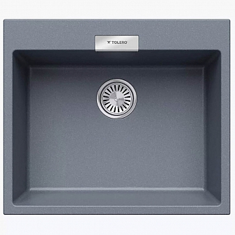 Мойка кухонная Tolero Loft TL-580 856219 58 см грей