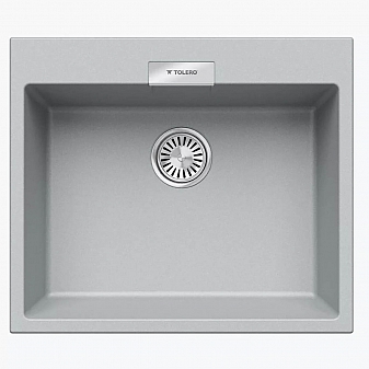 Мойка кухонная Tolero Loft TL-580 856202 58 см платина