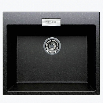 Мойка кухонная Tolero Loft TL-580 943797 58 см уголь