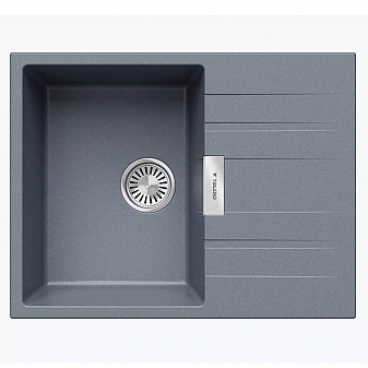 Мойка кухонная Tolero Loft TL-650 856240 65 см грей