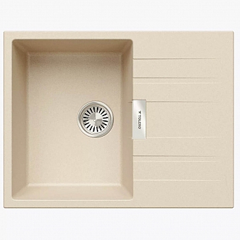 Мойка кухонная Tolero Loft TL-650 856257 65 см саванна