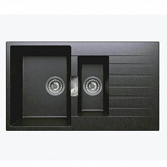 Мойка кухонная Tolero Loft TL-860 943858 86 см уголь