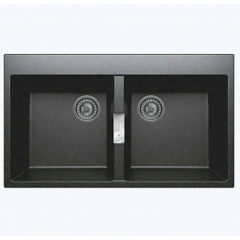 Мойка кухонная Tolero Loft TL-862 943872 86 см уголь