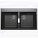 Мойка кухонная Tolero Loft TL-862 943872 86 см уголь
