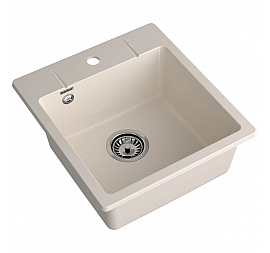 Мойка кухонная GranFest Urban 245 45 см белая