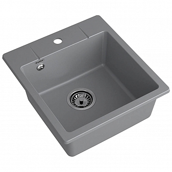 Мойка кухонная GranFest Urban 245 45 см темно-серая