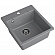 Мойка кухонная GranFest Urban 245 45 см темно-серая