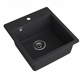 Мойка кухонная GranFest Urban 245 45 см черная