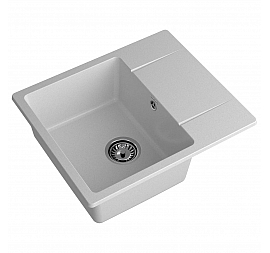 Мойка кухонная GranFest Urban 258L 58 см серая