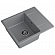 Мойка кухонная GranFest Urban 258L 58 см темно-серая