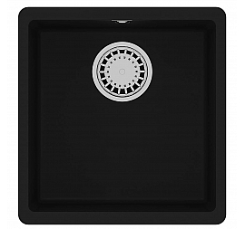 Мойка кухонная Lemark Sinara 400-U 9910061 40 см антрацит