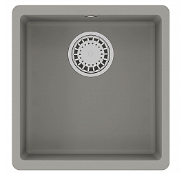 Мойка кухонная Lemark Sinara 400-U 9910063 40 см грей