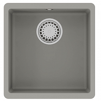 Мойка кухонная Lemark Sinara 400-U 9910063 40 см грей