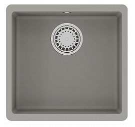 Мойка кухонная Lemark Sinara 440-U 9910069 44 см грей