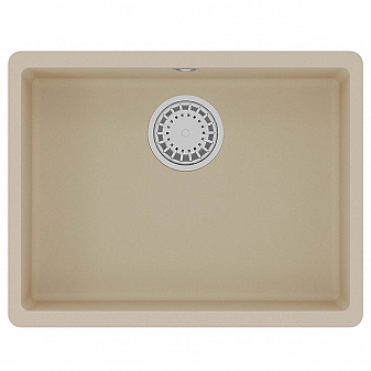 Мойка кухонная Lemark Sinara 540-U 9910074 54 см бежевый