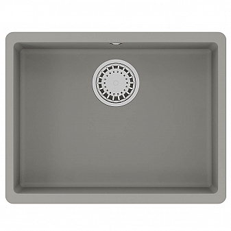 Мойка кухонная Lemark Sinara 540-U 9910075 54 см грей