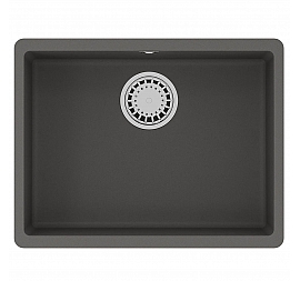 Мойка кухонная Lemark Sinara 540-U 9910077 54 см серый шёлк