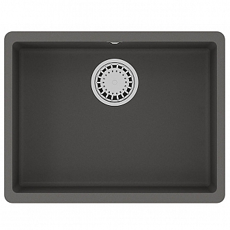 Мойка кухонная Lemark Sinara 540-U 9910077 54 см серый шёлк