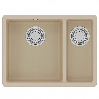 Мойка кухонная Lemark Sinara 550-U 9910080 55 см бежевый