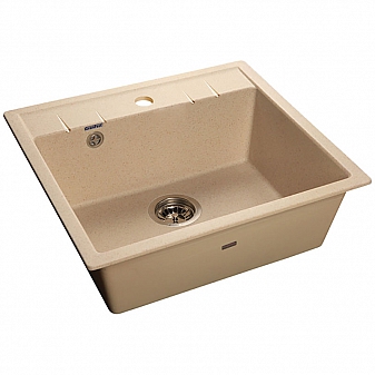 Мойка кухонная GranFest GF-Q561 56 см бежевая