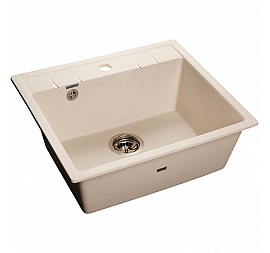 Мойка кухонная GranFest GF-Q561 56 см белая