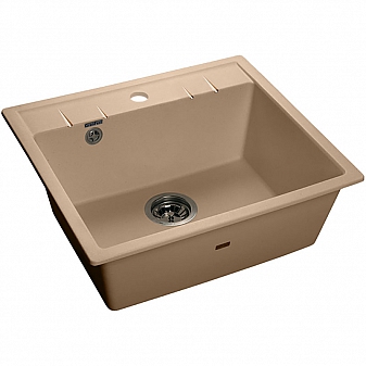 Мойка кухонная GranFest GF-Q561 56 см топаз