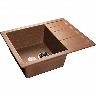 Мойка кухонная GranFest GF-Q650L 65 см терракотовая