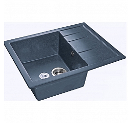 Мойка кухонная GranFest GF-Q650L 65 см графит