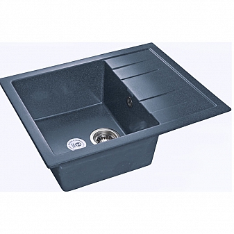 Мойка кухонная GranFest GF-Q650L 65 см графит