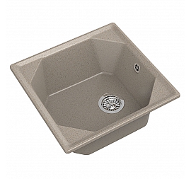 Мойка кухонная GranFest GF-U-500 50 см песочная