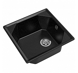 Мойка кухонная GranFest GF-U-500 50 см черная