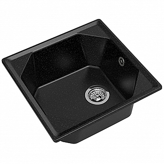 Мойка кухонная GranFest GF-U-500 50 см черная
